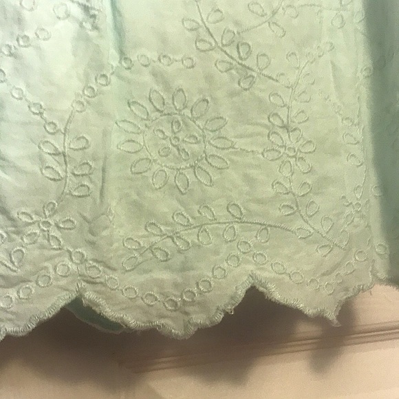 Girls Size M(8) GAP Maxi Dress in Pale Turquoise - Picture 4 of 7